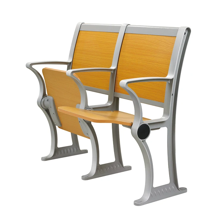 University College Lecture Foldable School Amphitheater Table And Chair Set