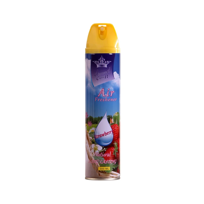 China Factory Cheap Price Display 300Ml Aerosol Can Air Freshener Spray Refill