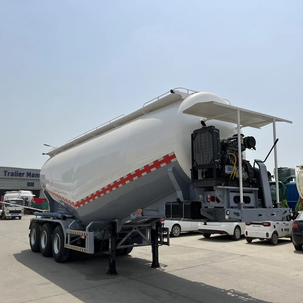 Reliable quality competitive price solid designed structure 30CBM steel fuel tank trailer 3 Axles 30000 Liters cement tank