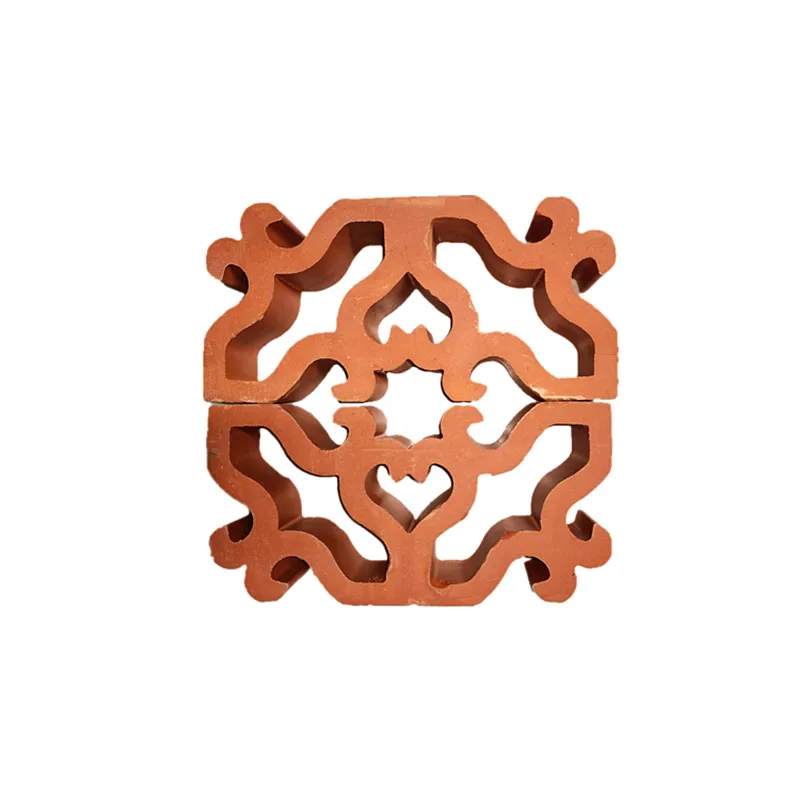 Декоративный терракотовый полый Бриз кирпичный цветочный узор для украшения здания