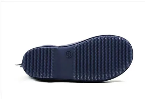 Half Height Dinosaur Printed Kids Rubber Rain Boots