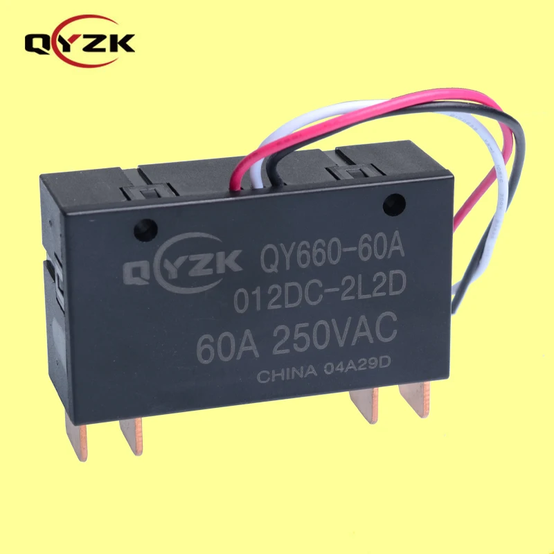 Relays  2phase coil Dc 12 v volt 4 pins 60a 250vac 2 coil magnetic latching relay for electricity meter live wire entanglement