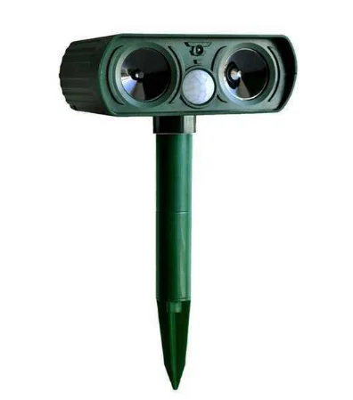 Hot Selling Home Garden Custom Birds Repellent Outdoor Weatherproof Solar Ultrasonic Animal Repeller