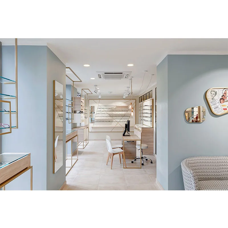 LUX Customized High Quality eyewear shop furniture design,optical store fixtures display For Store Design