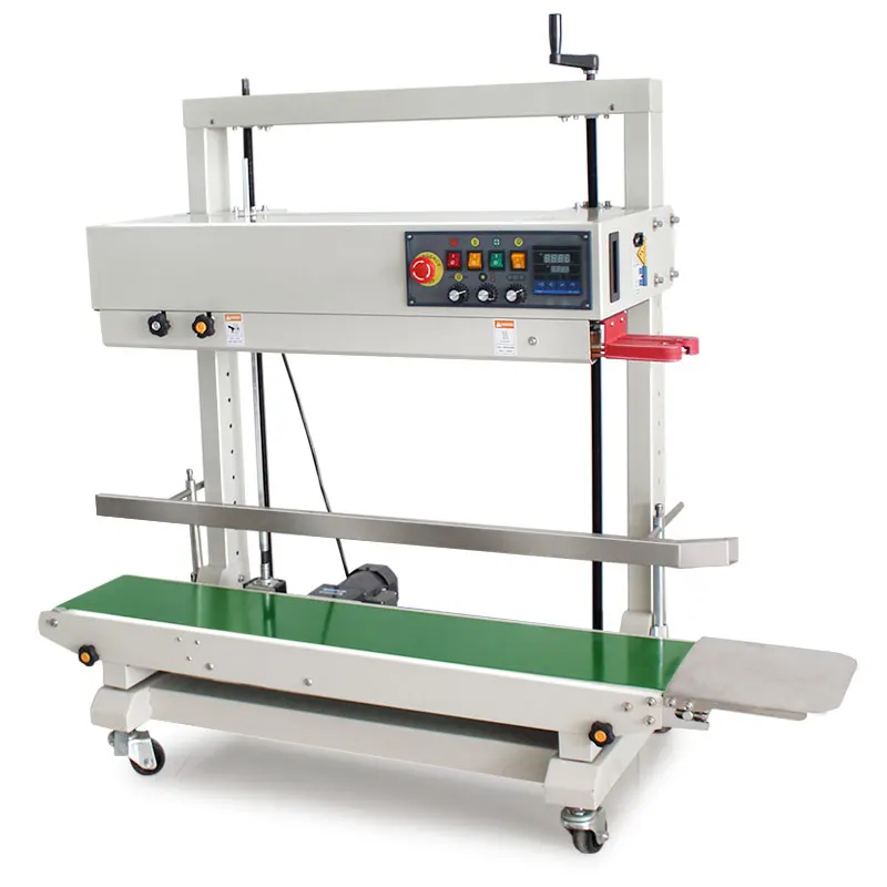
automatic Vertical large size bag sealer with continuous band sealing machine 