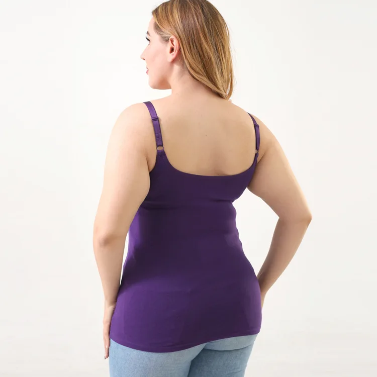 Base Seamless Nursing Tank Top  Breastfeeding Vest Breastfeeding Maternity Nursing Bras For Fat Mother