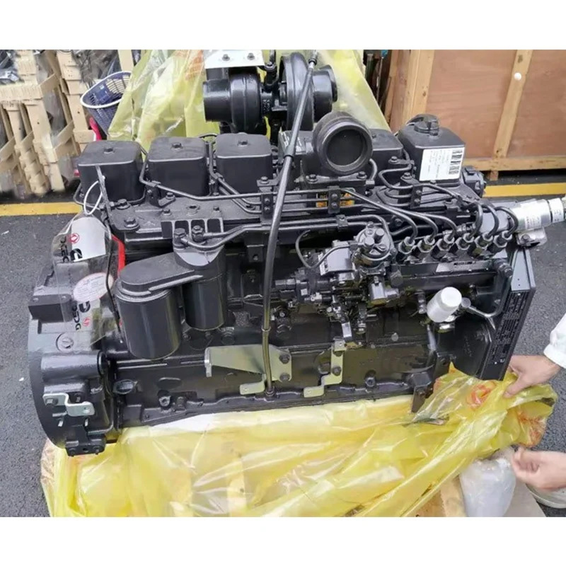 Diesel Engine Original SAA6D102E 6D102 S6D102 Engine Assembly For Komatsu PC200-7 PC200LC-7 Excavator Machinery Genuine New