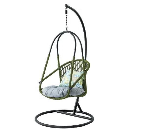 Factory Supply Buy 4 Get 1 Free Original Patio Rattan /wicker Furniture Egg Shape Swing Chair/ Garden Hanging Chairs