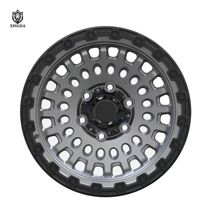 Wholesale 17 inch forged wheel  6x139.7 beadlock 4x4 off road wheel truck rims