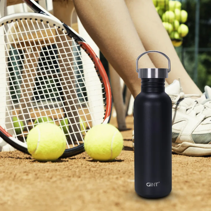 Gint Drinking Bottle Gym Double Wall Vacuum Stainless Steel Waterbottle Insulated Metal Water Bottle Custom Logo