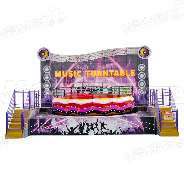 Carnival funfair rides manege thrill rides turntable crazy disco tagada rides for sale