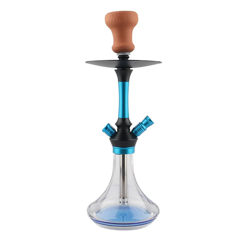 Portable Middle Size Hookah Shisha Smoking shop Luxurious Glass Hookah