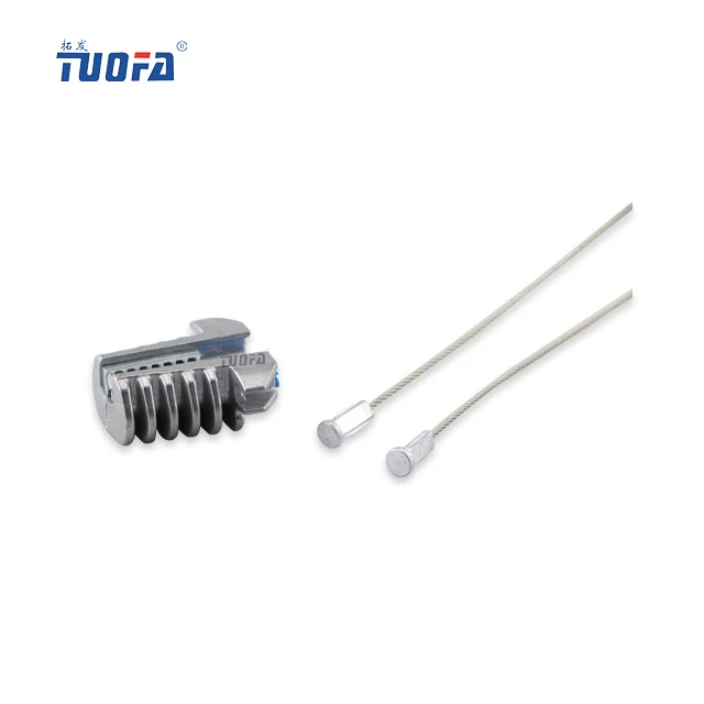 Fiber Optic Cable Aluminium Tension Clamp