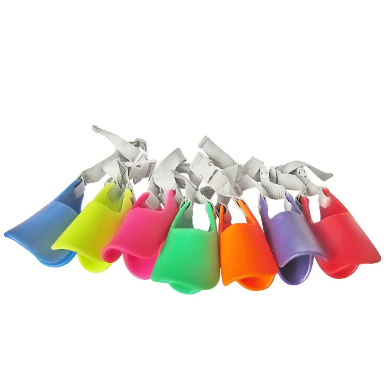 Top Seller Pet Muzzle Soft Silicone Anti-barking Breathable Dogs Duckbill Muzzle
