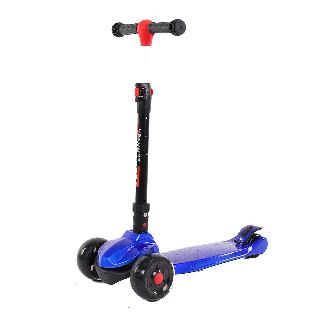 2021 New Design Three wheels Adjustable  folding scooter for kids with led light High Quality Factory Wholesale Cheap Scooter