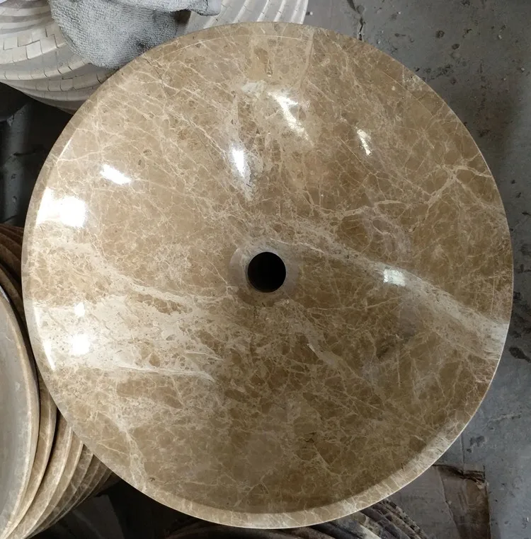 Wholesale High gloss Light emperador marble tiles for floor