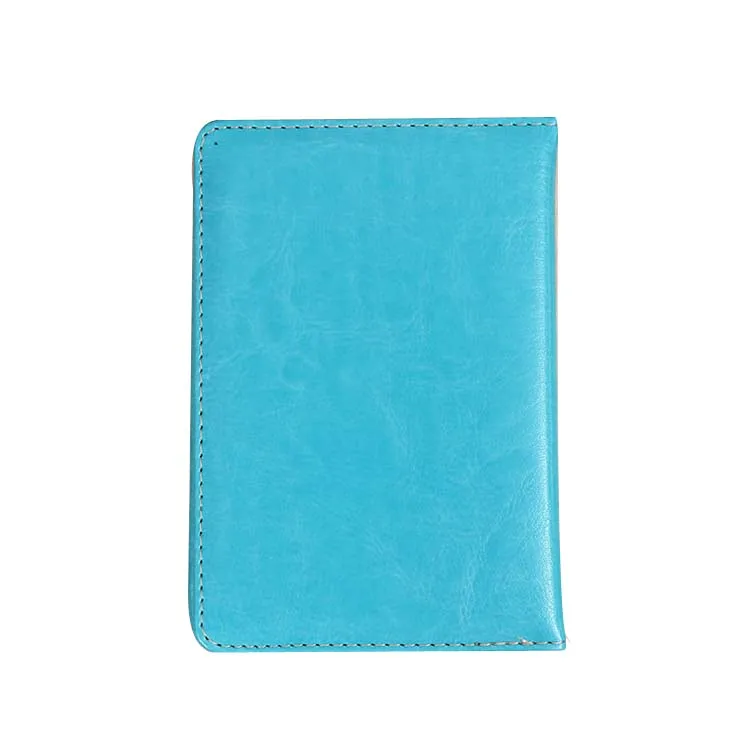 Wholesale France Passport Holder Cover Multi 8 Colors Debossed Leather Passport Case PU Passport Holder