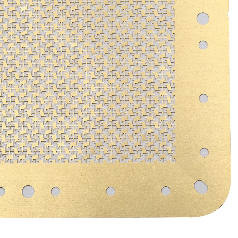 Etched Brass/Copper Mesh Filter Screen with Round Holes