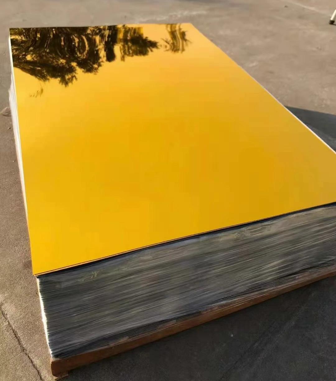 Waterproof Petg Sheets Colorful Pe Mirror Sheet for pe mirror sheet