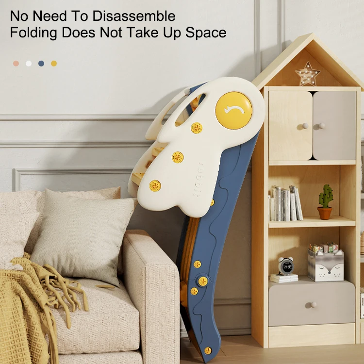 Resort Hotel Toddler Pc Tobogan Plastic Escorrega Criancas Play Ground Foldable Slide Children Sliding Toys Plastic Slides