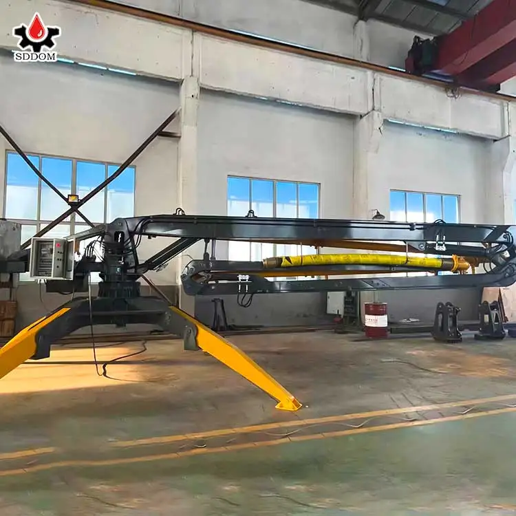 Mobile hydraulic pump ce concrete spreader placing boom 13m 15m 17m 21m and 23m for sale