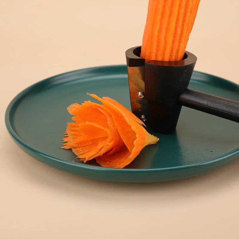 Popular Vegetable Cutter Plastic Spiral Slicers Peeler Fruits Device Kitchen Gadget Accessories Cooking Tool Kitchen Fruit Tool