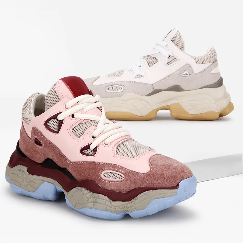 
ladies dad shoes wholesale Fashion Women Sport Shoes chunky sneakers 