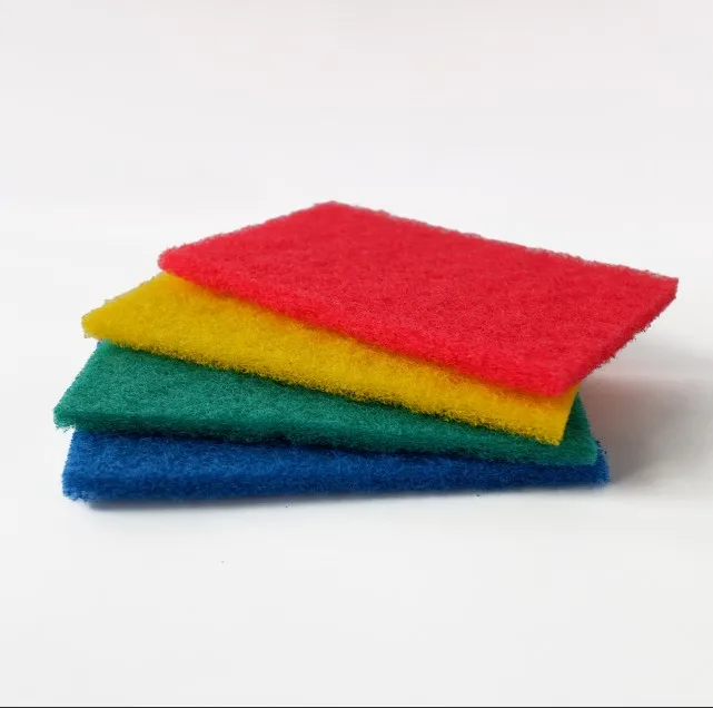 400 г/м2, 8 мм, светло-зеленый полиэфирный чистящий мочалка