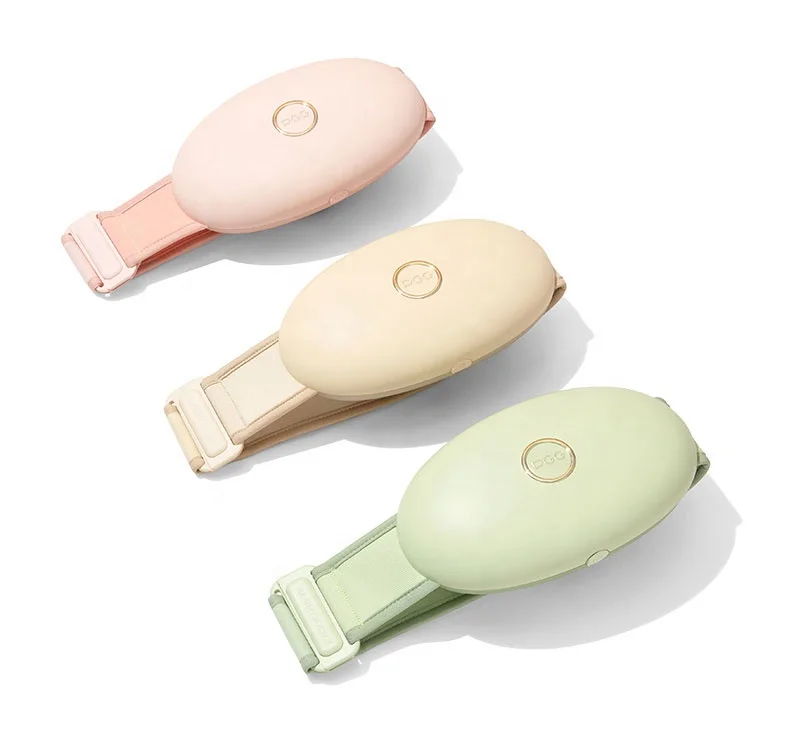 Abdomen Kneading Machine Bian Stone Heating Compress Electric Waist Massager Belt Improve Constipation Lower Back Massager