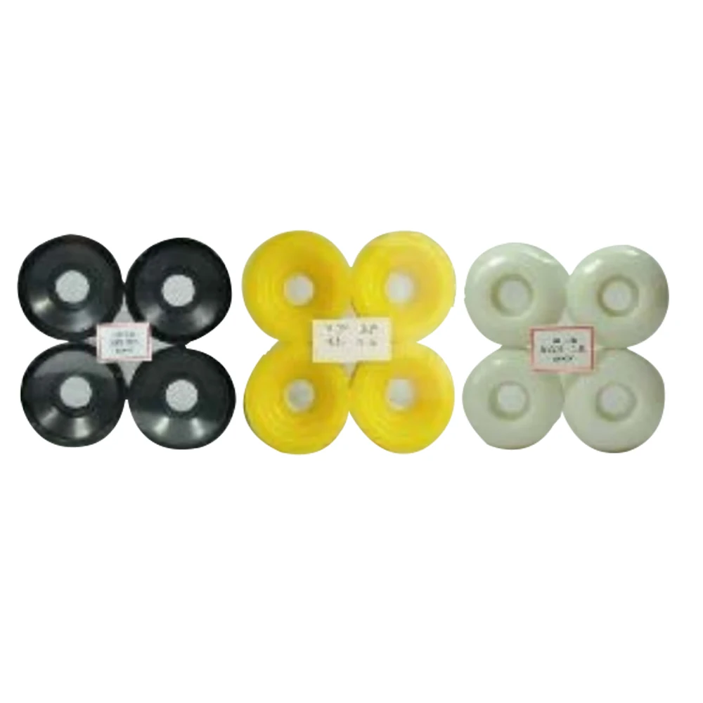 high quality High rebound color skateboard wheels in size 50-59 mm skateboard wheels