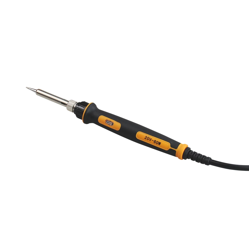 Portable 60W 20V Soldering Iron Station Adjustable Temperature LCD Display Screen display Temperature Soldering Iron Pen