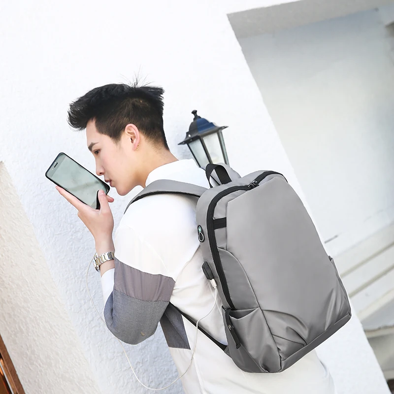 Anti-Theft Notebook Protective Bag 15.6 inch PC Case USB Charger Men Waterproof Laptop Backpack Outdoor bagpack