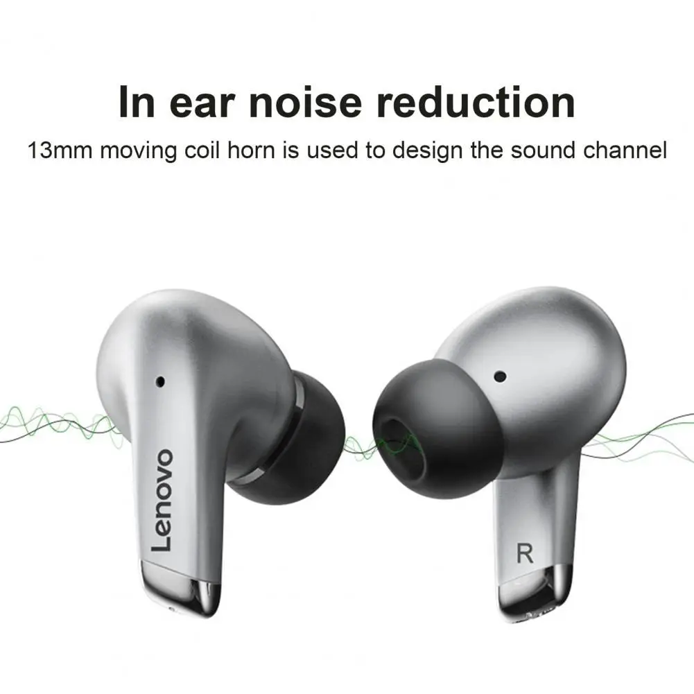 Lenovo LP5 TWS wireless Earphones 9D Stereo Wireless Headphone Sports Waterproof TWS Earbuds Touch Control Headset With Mic