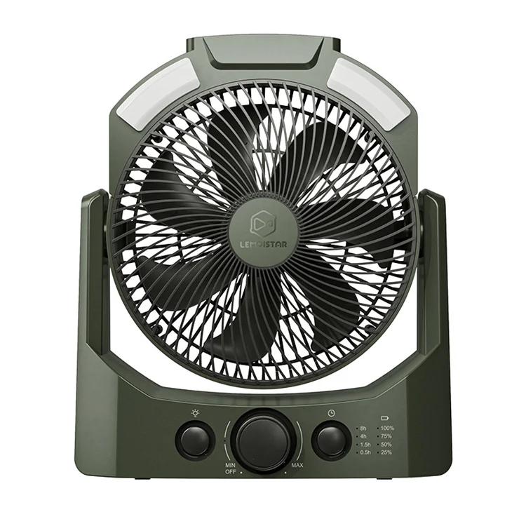 Small Custom Usb Electrical Mini 8Inch 20000Mah D Rechargeable Battery Outdoor Led Light For Home Office Desk Camping Table Fans