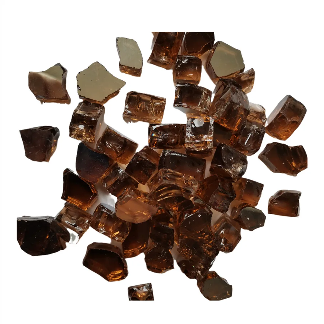 Premium Reflective Fire Glass Luster Fireglass Fire Beads