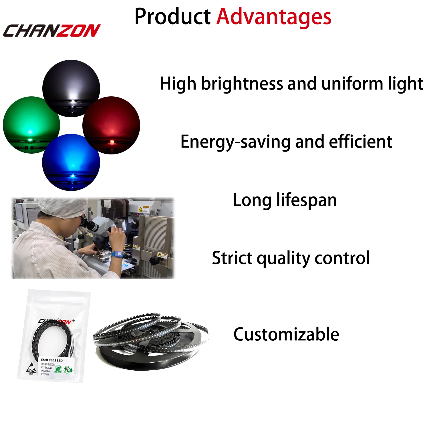 0402 0603 0805 1206 3014 3020 3528 2835 3535 5050 5630 5730 White Red Green Blue RGB UV 3V 9V Light Lamp Bead Diode SMD LED Chip