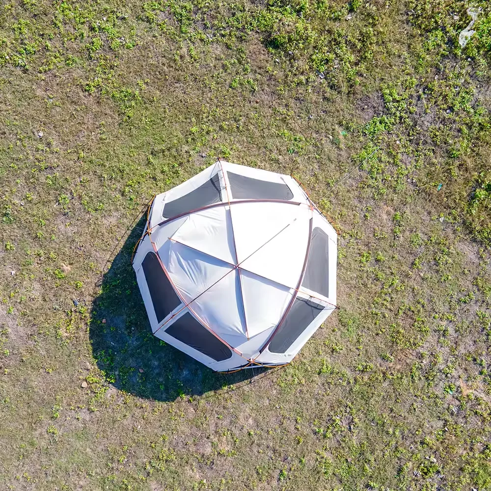 High Quality Large Space Multi-face Ventilation Outdoor Portable Tents Sunscreen and Rainproof Canopy Dome Tent