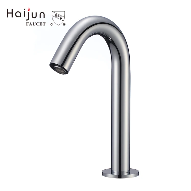 cUPC Deck Mounted Automatic Water Saver Salon Bathroom Kitchen Basin Smart Faucet Mixer Tap Taps Sensor