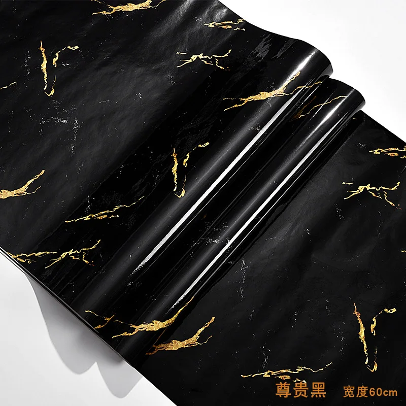 Wholesale OEM Furniture Self Adhesive Removable Cover Surfaces Marble Granite Paper Peel Wallpaper