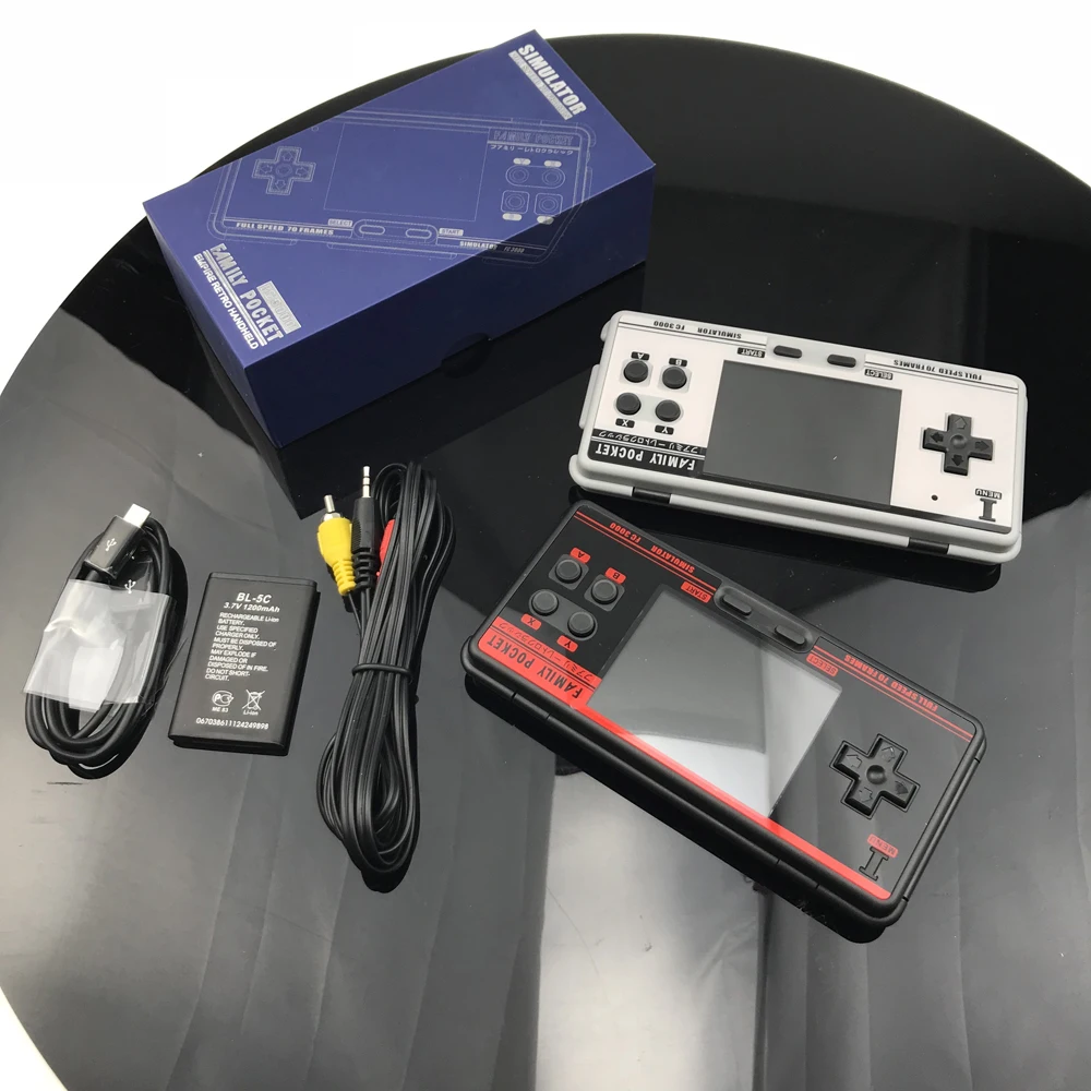 Портативная игровая консоль FC3000 игровой плеер с цветным экраном 8 бит имитатор памяти 2 Гб видео встроенный