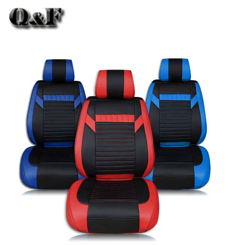 All-in-one Luxury Design Auto Universal Car Seat Cushion Pu Leather Waterproof Car Seat Cover