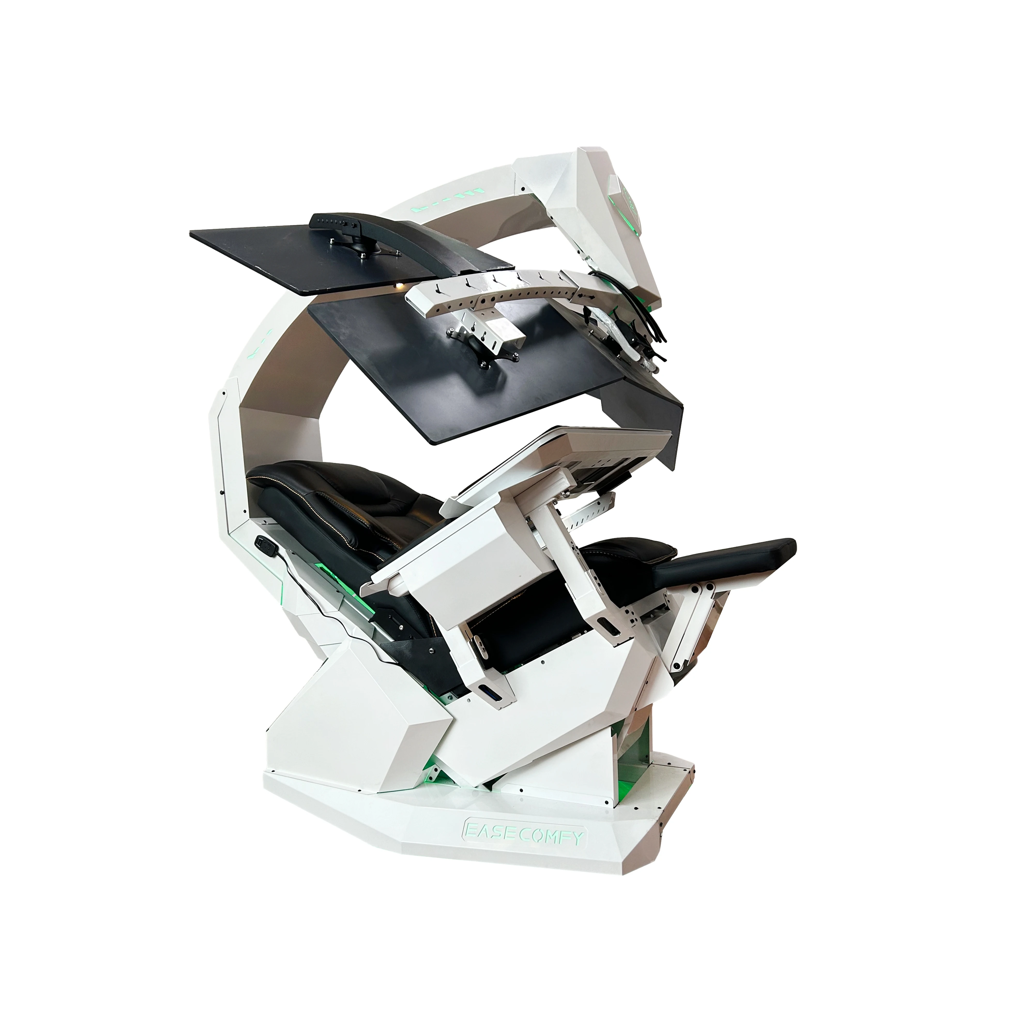 EASECOMFY T2 THRONE  zero gravity recline workstation home office racing chair cockpit gaming cockpit for monitors