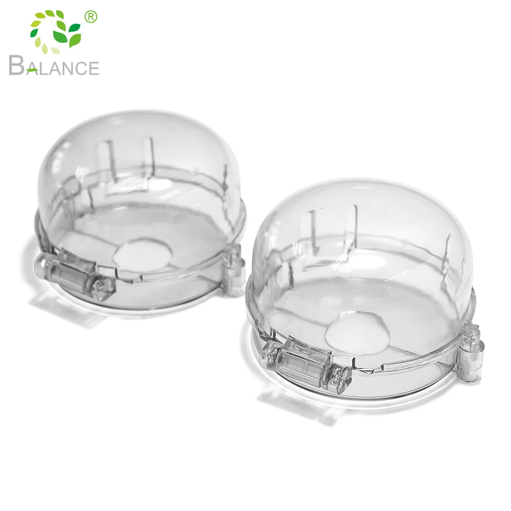 Baby Proofing Oven Cover Lock Baby Safety Protector Transparent Gas Cooker Cover Lock Kitchen Stove Knob Cover