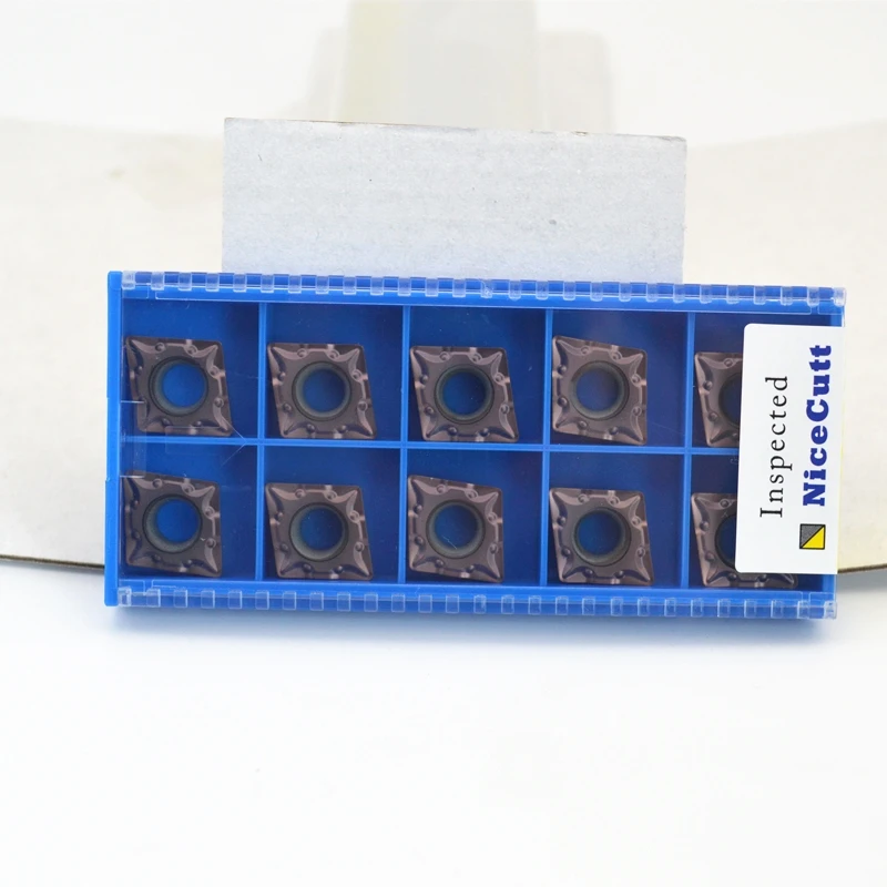 CNC10pcs CCMT120408-NF-NS4125 карбидные Токарные вставки карбида вольфрама токарный инструмент для SCLCR2020K12/SCLCR2525M12/SCLCR3232P12 NiceCutt