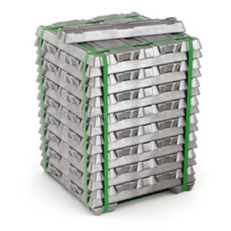 Ingot ADC12 Aluminium Alloy Ingot NETHERLANDS Origin High Purity 99.7 Cheap Aluminum Ingots