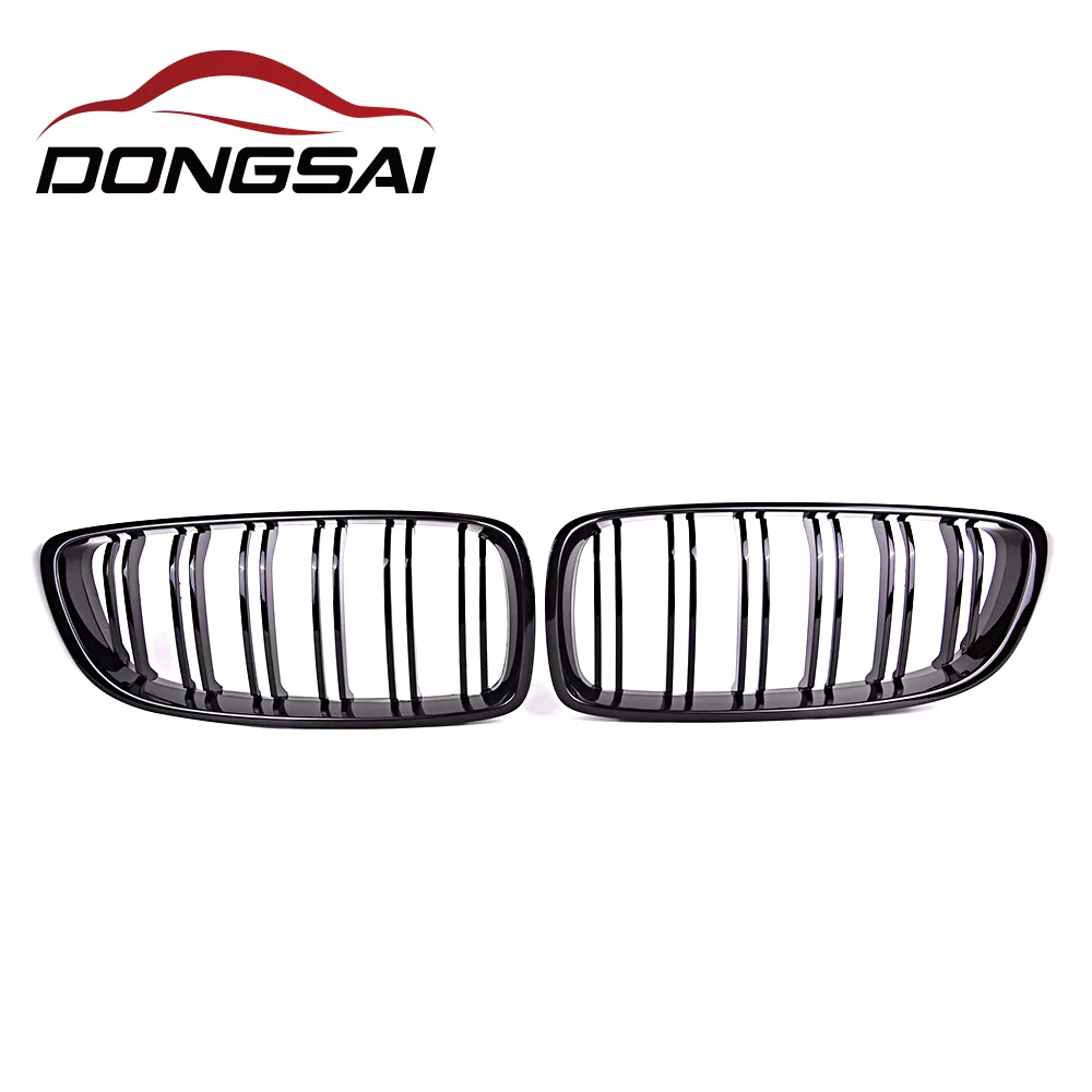  Автомобильная решетка для BMW 4 серии F32/F33/F36/F80/F82/F83 2013-2019 АБС двойные планки глянцевая
