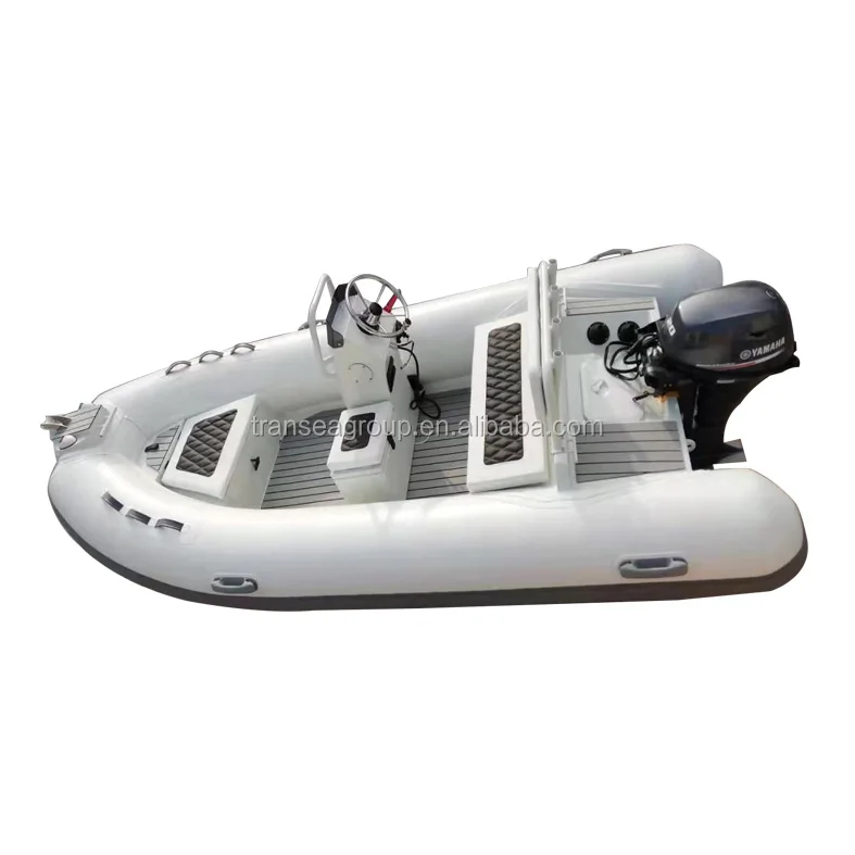 Boat 360 neoprene hypalon deep v hull yachts sports luxury boat 13 foot inflatable rigid boat