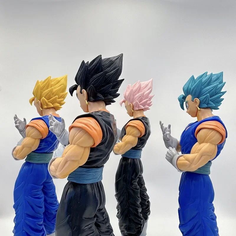 33CM Anime Dra-gon ball Figure Super Saiyan Blue Goku Vegeta Action Figure Statue Figurine Pvc Model Doll Collection Toy Gift