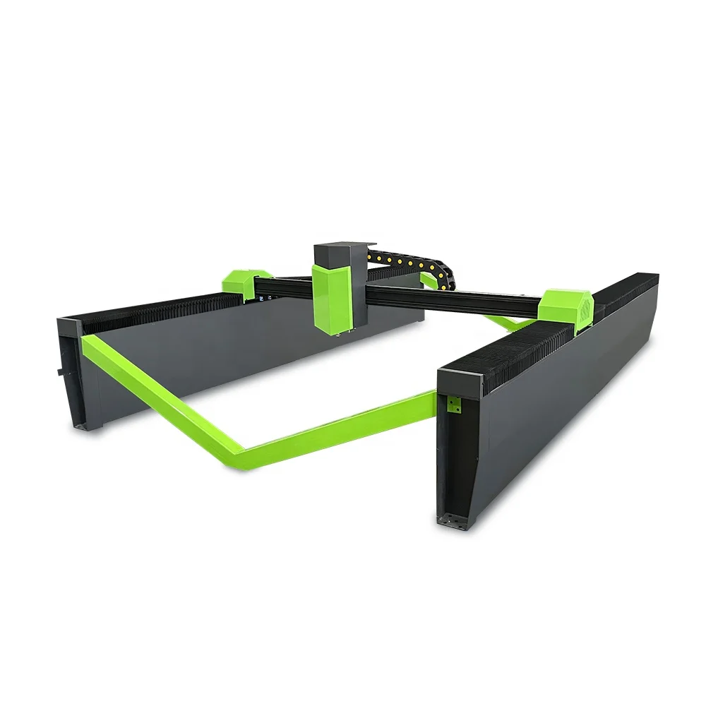 Easy to operate gantry laser cutting machine portable powerful cutter for sale