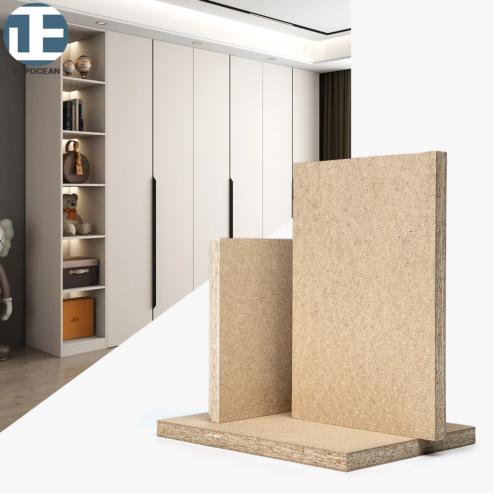 Topocean  ENF/NAF grade eco-friendly FOSB 2100x2850 wood board MDI glue finesurface osb for Wardrobe